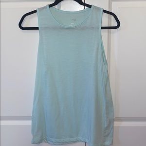 NIKE blue workout tank